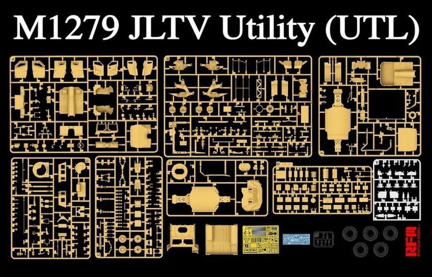 Збірна модель 1/35 американський тактичний бронеавтомобіль M1279 RM-5116 фото
