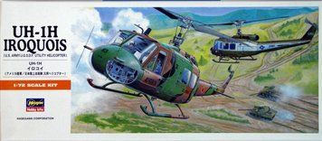 Збірна модель гелікоптера UH-1H IROQUOIS A11 1:72 HS00141 фото