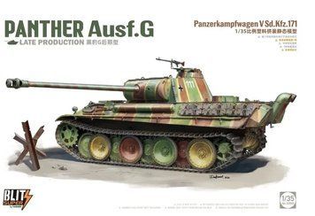 Збірна модель 1/35 Танк Пантера Ausf.G (пізніх серій) TK35001 фото