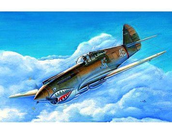 Збірна модель літака P-40B/C Warhawk TR01632 фото