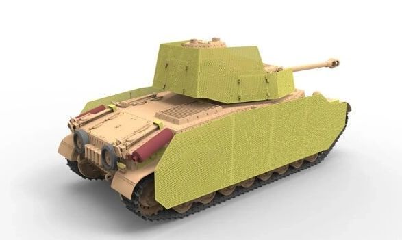 Збірна модель Угорський середній танк 43.М Туран III CB35126 фото