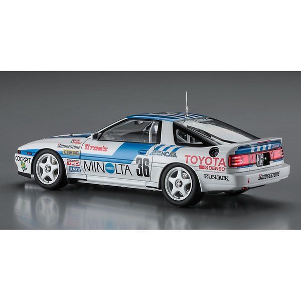 Збірна модель 1/24 японський автомобіль Minolta Supra turbo A70 1988 Inter Tec Hasegawa 21142 HS21142 фото