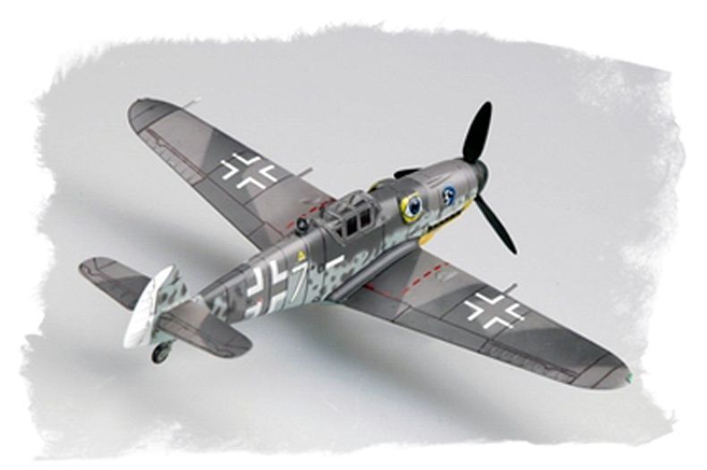 Збірна модель німецького винищувача Bf109 G-6 (late) HB80226 фото