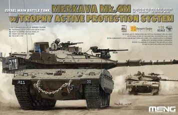 Збірна модель ізраїльського основного бойового танка Merkava Mk.4m W/Trophy Active TS-036 фото