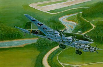 Збірна модель літака FW200 C-4 Condor TR01638 фото