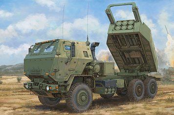 Збірна модель артилерійської ракетної системи M142 (HIMARS) TR01041 фото