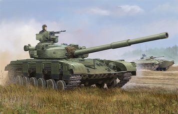 Збірна модель радянського танка T-64 зразка 1972 року TR01578 фото