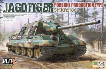 Збірна модель 1/35 САУ Jagdtiger Sd.Kfz. TK8003 фото