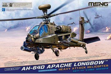 Збірна модель 1/35 Американський ударний гелікоптер Апач Longbow Менг QS-004 QS-004 фото