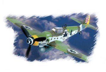 Збірна модель німецького винищувача Bf109 G-10 HB80227 фото