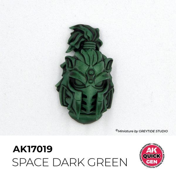 Акрилова фарба SPACE DARK GREEN / Темно-зелений космос QUICK GEN COLOR AK-Interactive AK 17019 AK17019 фото
