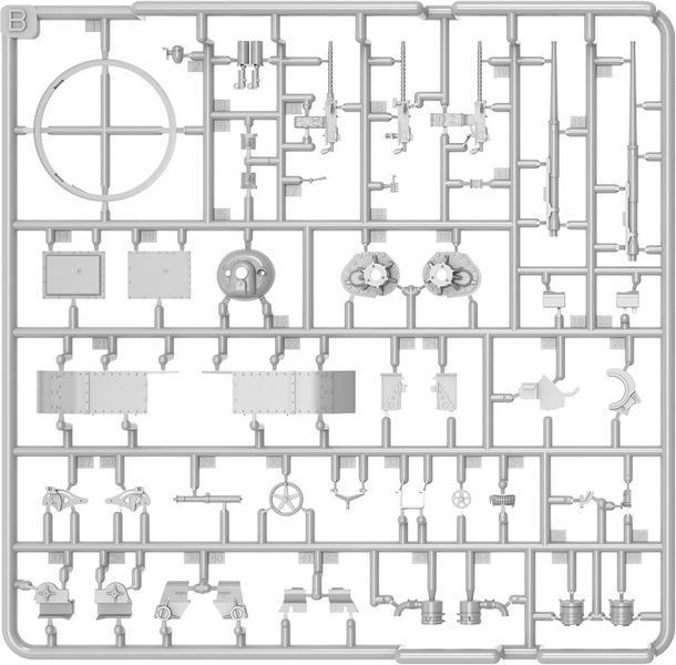 Збірна модель 1/35 WWII Military Miniatures Британський легкий танк М3 Стюарт Дизельний MA35417 фото