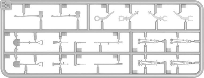 Збірна модель 1/35 WWII Military Miniatures Британський легкий танк М3 Стюарт Дизельний MA35417 фото