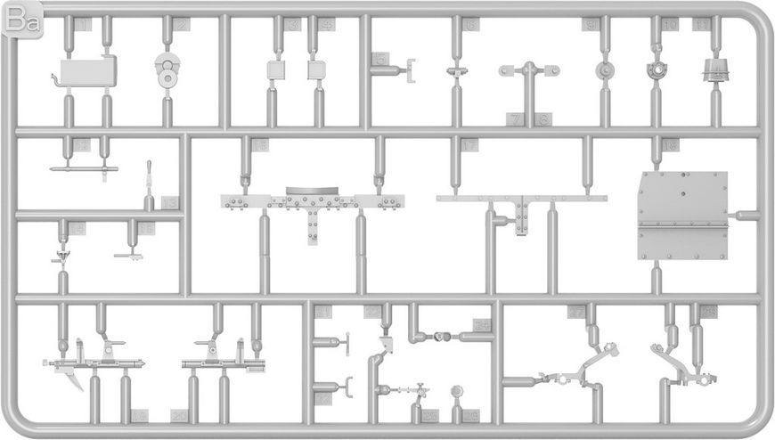Збірна модель 1/35 WWII Military Miniatures Британський легкий танк М3 Стюарт Дизельний MA35417 фото