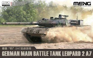 Збірна модель німецького Леопарду 2А7 72-002 фото