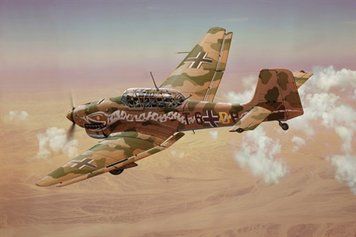 JU-87 B2 STUKA IT1292 фото