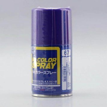 Аерозольна фарба Purple / Фіолетовий Mr.Color Spray (100 ml) S67 S67 фото