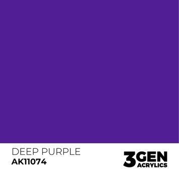 DEEP PURPLE - INTENSE / НАСИЧЕНИЙ ФІОЛЕТОВИЙ AK11074 фото
