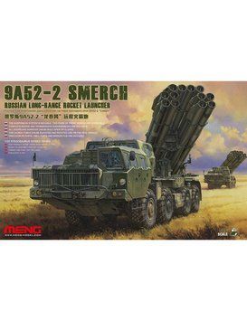 Збірна модель ракетної установки 9А52-2 СМЕРЧ SS-009 фото