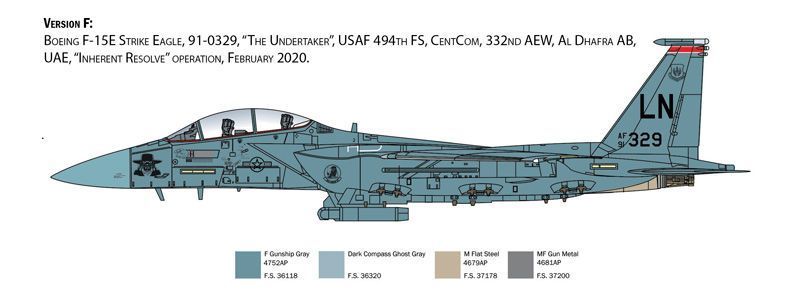 F-15 SRTIKE EGLE Italeri IT2803 фото