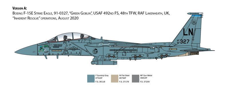 F-15 SRTIKE EGLE Italeri IT2803 фото