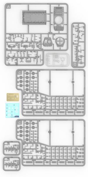 Збірна модель 1/72 американський легкий танк M24 Chaffee Foreart FA2003 фото