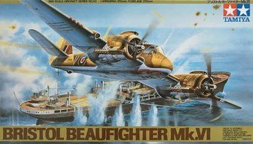 Збірна модель 1/48 британський важкий винищувач Bristol Beaufighter Mk.6 TAM61053 фото