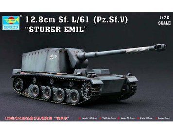 128mm Sf.L/61Pz.Sf.V Sturer Emil TR07210 фото