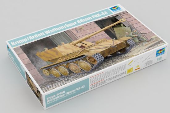Збірна модель німецького Krupp/Ardelt Waffentrager 88mm PAK-43 TR01587 фото