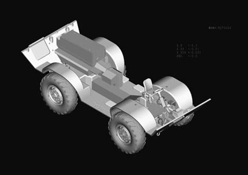 Збірна модель M706 Commando Armored Car Product Improved HB82419 фото