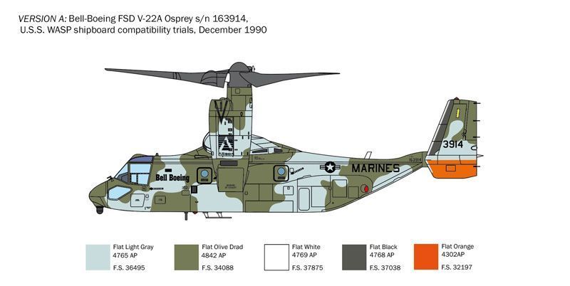 конвертоплан V-22 A OSPREY IT1463 фото