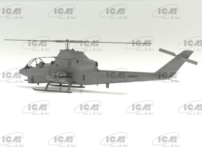Збірна модель 1/32 AH-1G Cobra (раннього виробництва), Американський ударний гелікоптер ICM32060 фото