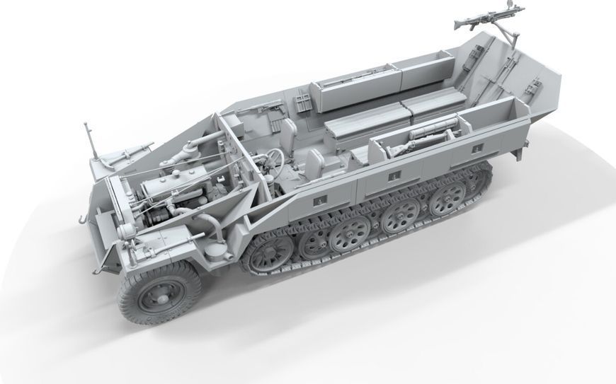 Збірна модель 1/35 німецький напівгусеничний бронетранспортер (Sd.Kfz.251 /1 Ausf.D) Border Model BT BT-041 фото