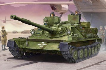Збірна модель ASU-85 радянської авіадесантної самохідної артилерійської установки 1956 р. TR01588 фото