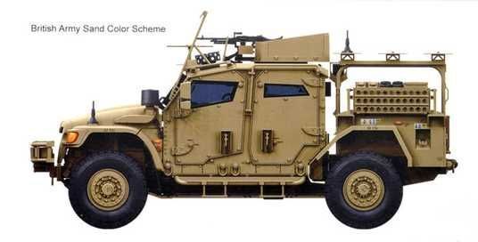 British Army HUSKY TSV VS-009 фото