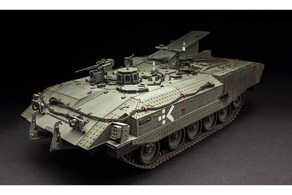 Збірна модель 1/35 Ізраїльський важкий бронетранспортер Ахзаріт (пізня модифікація) Менг SS-008 SS-008 фото