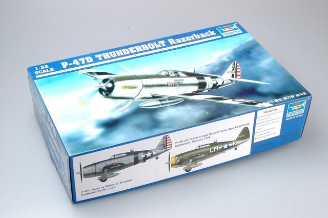 Збірна модель винищувача P-47D "Razorback" TR02262 фото