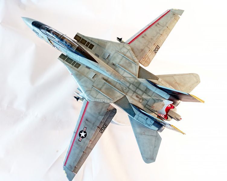 Збірна модель F-14A TOMCATPT46 1:48 HS07246 фото